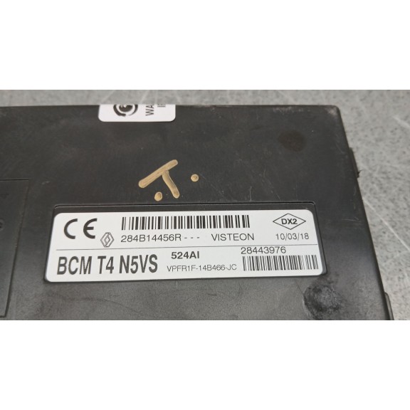 Recambio de modulo electronico para renault captur zen referencia OEM IAM 284b14456r  