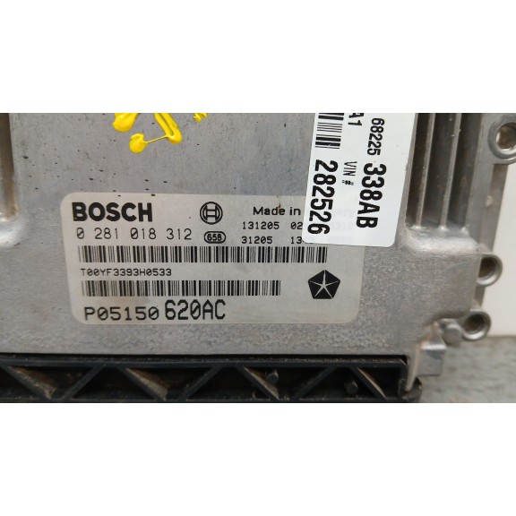 Recambio de centralita motor uce para fiat freemont (345_) 2.0 jtd referencia OEM IAM p05150620ac 0281018312 