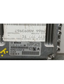 Recambio de centralita motor uce para peugeot 5008 premium referencia OEM IAM 9666986680 0281013334  2