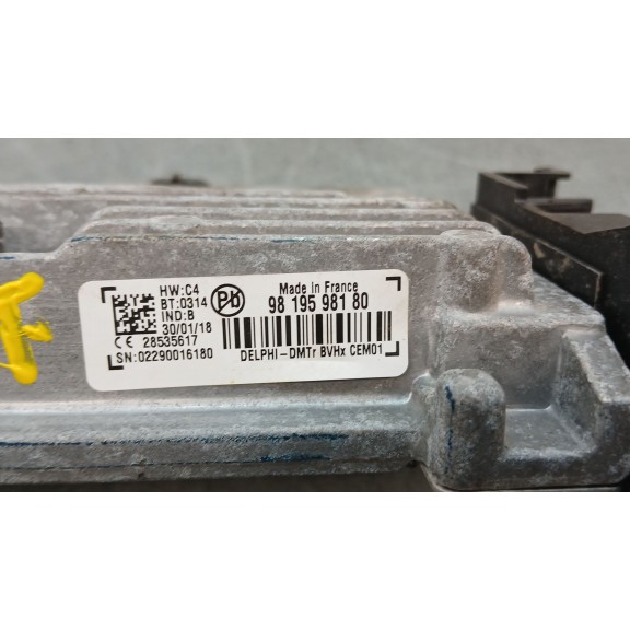 Recambio de modulo electronico para citroën c4 picasso feel referencia OEM IAM 9819596180  