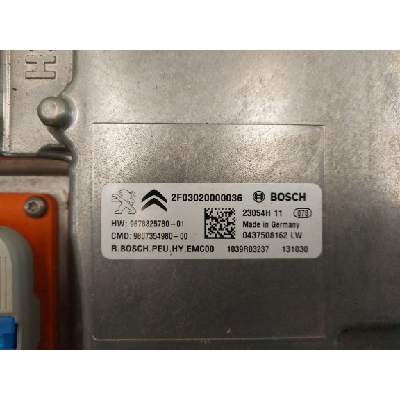 Recambio de bateria para peugeot 508 sw i (8e_) 2.0 hdi rxh hybrid4 referencia OEM IAM 9678825780 9807354980 HYBRID