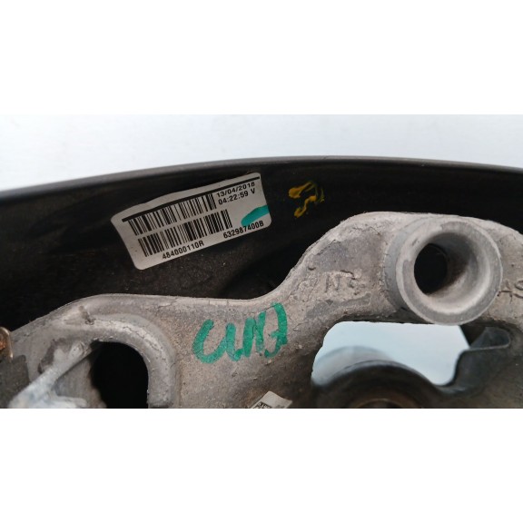 Recambio de volante para renault captur zen referencia OEM IAM 484000110r SIN AIRBAG 