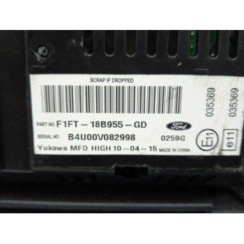 Recambio de pantalla multifuncion para ford focus lim. trend + referencia OEM IAM F1FT18B955GD DISPLAY 
