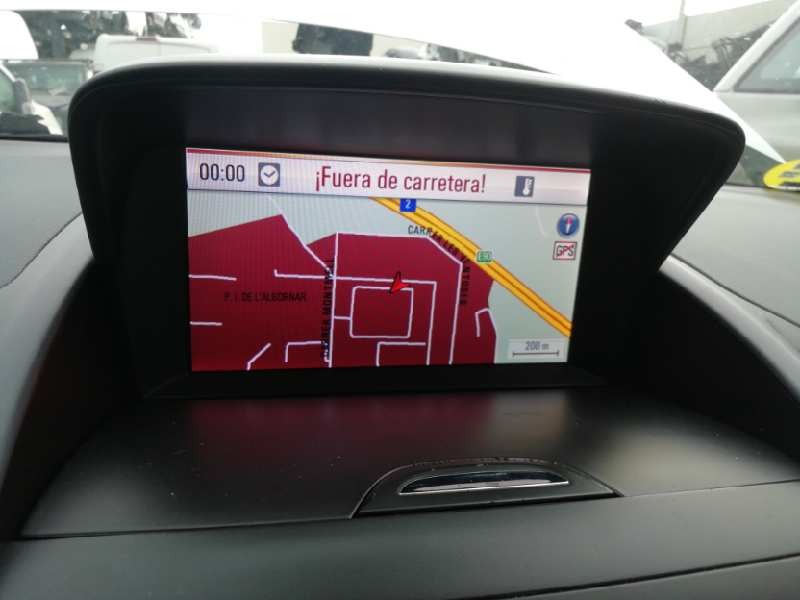 Recambio de sistema navegacion gps para opel zafira tourer excellence referencia OEM IAM 95196687 PANTALLA Y MANDOS 20875736
