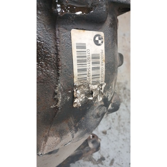 Recambio de diferencial trasero para bmw serie 1 lim. (f20) 118d referencia OEM IAM  MANUAL 6V 4X4