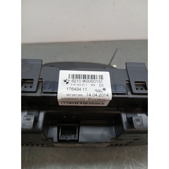 Recambio de cuadro instrumentos para bmw 3 touring (f31) 320 d referencia OEM IAM 6210ik9350151 17649411 268884001