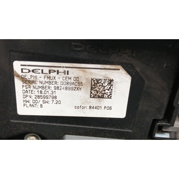 Recambio de sistema audio / radio cd para citroën c4 picasso feel referencia OEM IAM 9825029380  a2c15851900