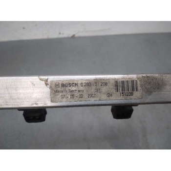 Recambio de rampa inyectora para opel meriva cosmo referencia OEM IAM 0280151208 INYECTORES MARRONES 