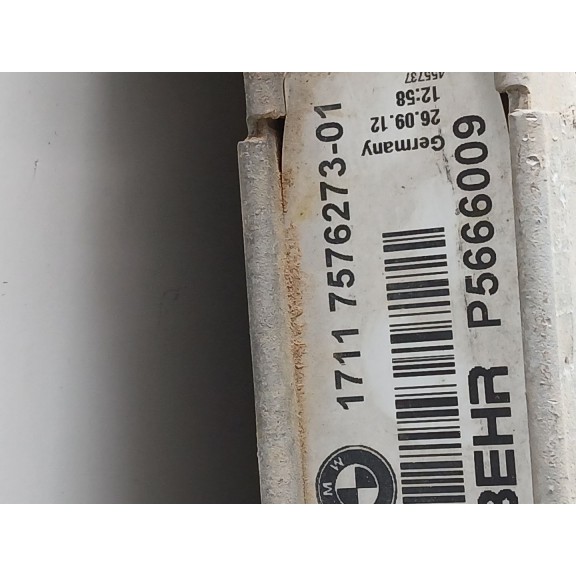 Recambio de radiador agua para bmw x6 (e71, e72) m referencia OEM IAM 17117587627301 757627301 757627301