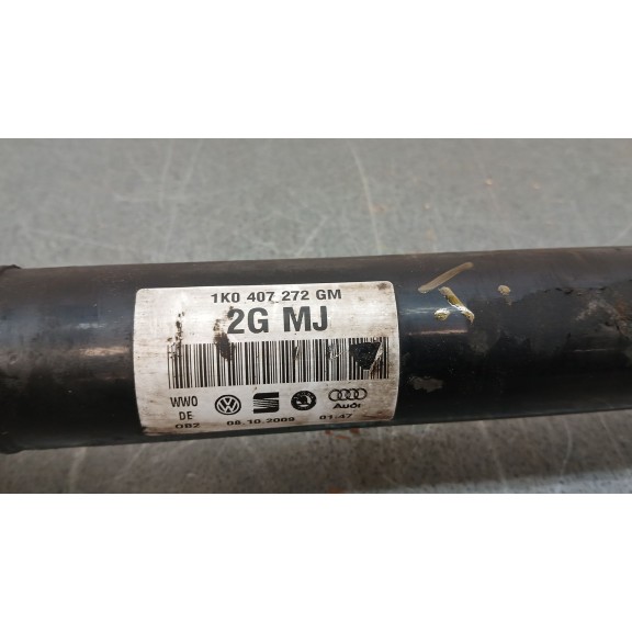 Recambio de transmision delantera derecha para seat altea xl (5p5, 5p8) 1.9 tdi referencia OEM IAM 1k0407272gm  