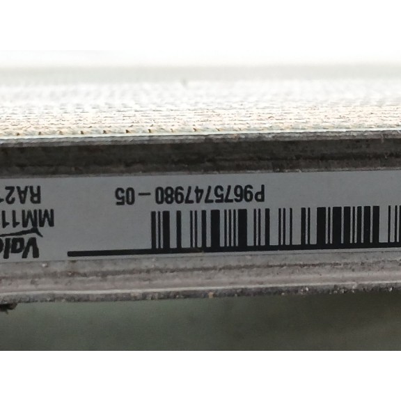 Recambio de radiador agua para peugeot rifter 1.5 bluehdi 100 referencia OEM IAM P967574798005  