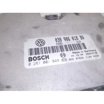 Recambio de centralita motor uce para skoda octavia berlina (1u2) 1.9 tdi referencia OEM IAM 038906018BQ 0281001849 