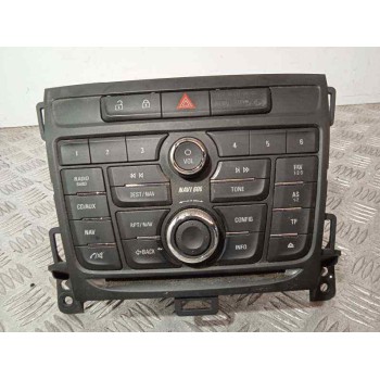 Recambio de sistema navegacion gps para opel zafira tourer excellence referencia OEM IAM 95196687 PANTALLA Y MANDOS 20875736