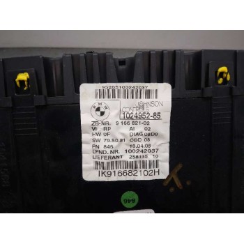 Recambio de cuadro instrumentos para bmw serie 1 berlina (e81/e87) 118d referencia OEM IAM 916682102 916682102 