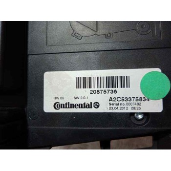 Recambio de sistema navegacion gps para opel zafira tourer excellence referencia OEM IAM 95196687 PANTALLA Y MANDOS 20875736