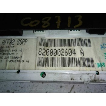 Recambio de display para renault laguna ii (bg0) dynamique referencia OEM IAM 8200002604  