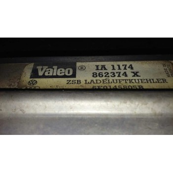 Recambio de intercooler para seat arosa (6h1) select referencia OEM IAM 86274X  