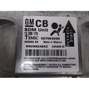 Recambio de centralita airbag para opel astra h caravan cosmo referencia OEM IAM 13288175 327963935 