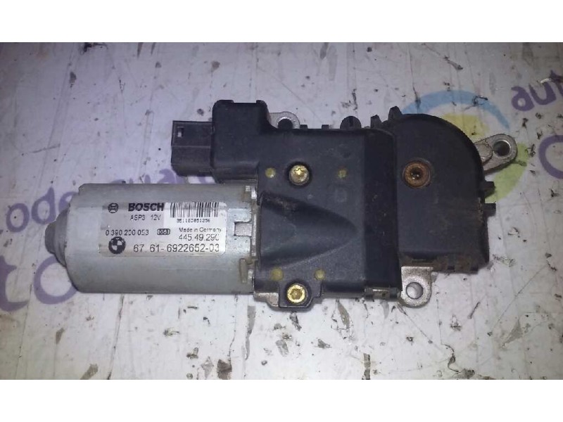 Recambio de motor techo electrico para bmw x3 (e83) 3.0 turbodiesel referencia OEM IAM 67616922652  