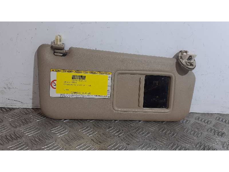 Recambio de parasol derecho para toyota rav 4 (a3) 2.2 d-cat referencia OEM IAM   
