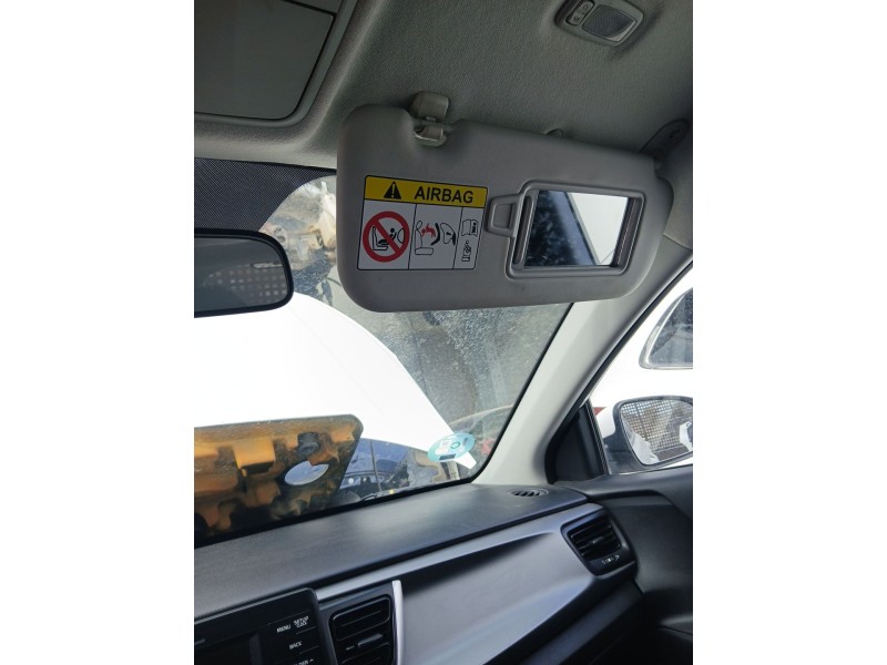Recambio de parasol derecho para kia rio iv (yb, sc, fb) 1.4 crdi 90 referencia OEM IAM   