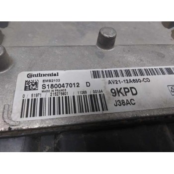 Recambio de centralita motor uce para ford fiesta (cb1) ambiente referencia OEM IAM AV2112A650CD  