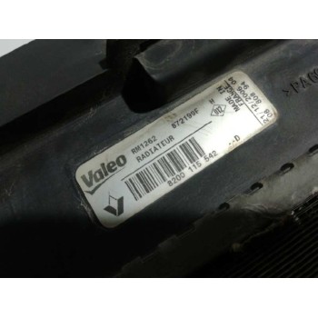 Recambio de radiador agua para renault megane ii berlina 5p confort authentique referencia OEM IAM 8200115542  