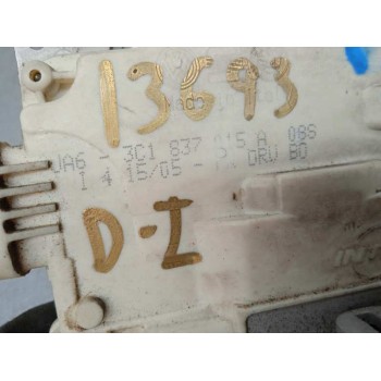 Recambio de cerradura puerta delantera izquierda para volkswagen passat berlina (3c2) advance referencia OEM IAM 3C1837015A  9 P