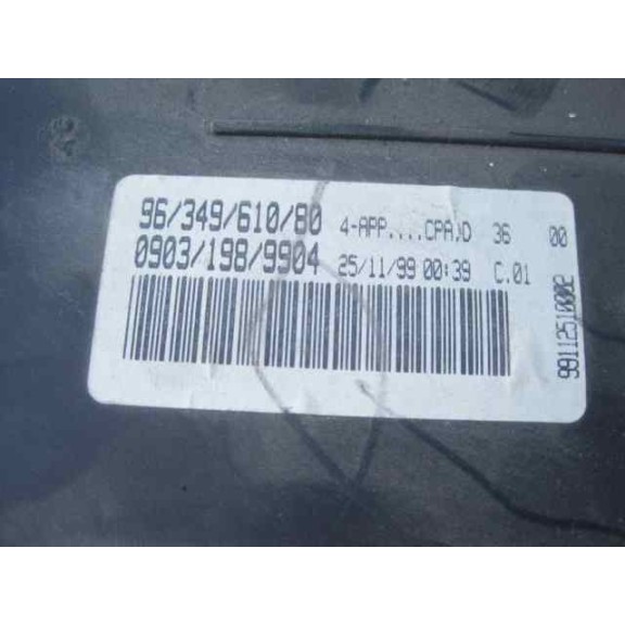 peugeot 206 berlina del año 1999