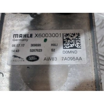 Recambio de enfriador aceite motor para jaguar xe portfolio awd referencia OEM IAM AW837A095AA  