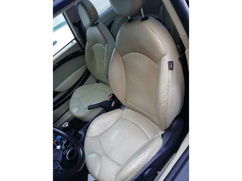 Recambio de asiento delantero izquierdo para mini mini (r56) 1.6 diesel cat referencia OEM IAM  RAJADO CUERO BEIGE