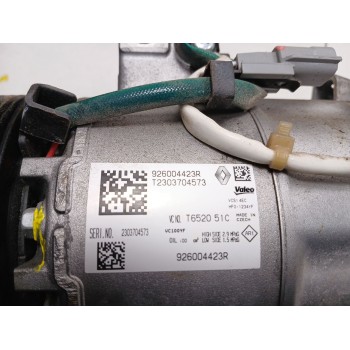 Recambio de compresor aire acondicionado para renault clio v referencia OEM IAM 926004423R 3.000KM 