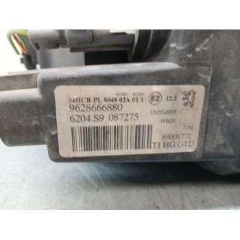Recambio de faro izquierdo para peugeot 206 hatchback (2a/c) 1.4 i referencia OEM IAM 9628666880  