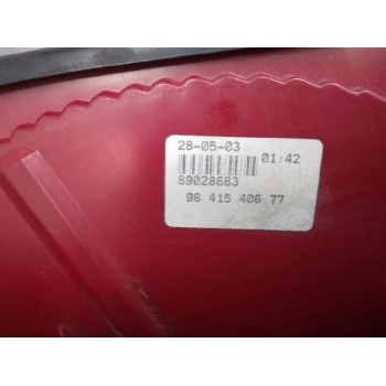 Recambio de piloto trasero izquierdo para peugeot 206 sw x-line referencia OEM IAM 9641540677  