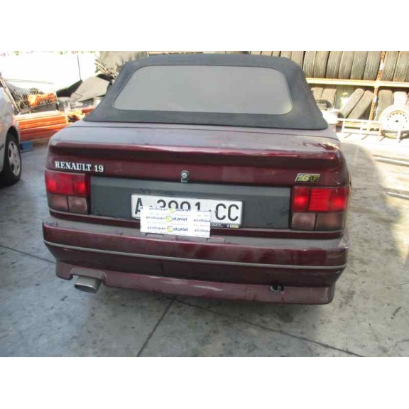 renault 19 cabriolet (d53) del año 1992