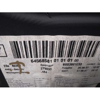 Recambio de apoyabrazos central para bmw serie 3 berlina (e90) 318d referencia OEM IAM 64568581  