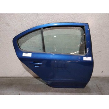 Recambio de puerta trasera derecha para skoda octavia berlina (1z3) rs referencia OEM IAM  AZUL 