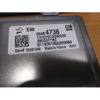 Recambio de centralita motor uce para opel astra j lim. selective referencia OEM IAM 55484738 55591599 