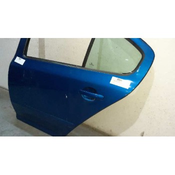 Recambio de puerta trasera izquierda para skoda octavia berlina (1z3) rs referencia OEM IAM  AZUL NO INCLUYE ACCESORIOS