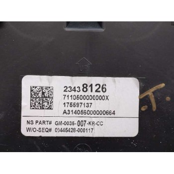 Recambio de cuadro instrumentos para opel insignia berlina expression referencia OEM IAM 23438126 23438126 