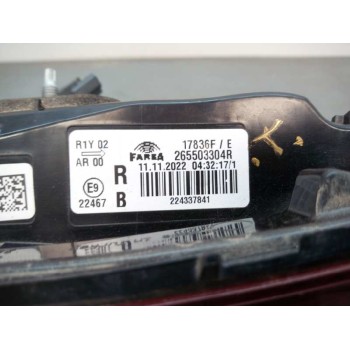 Recambio de piloto trasero derecho interior para renault clio v referencia OEM IAM 265503304R 17836F 