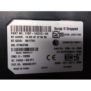 Recambio de modulo electronico para ford focus lim. trend + referencia OEM IAM E1BT14D212HA  