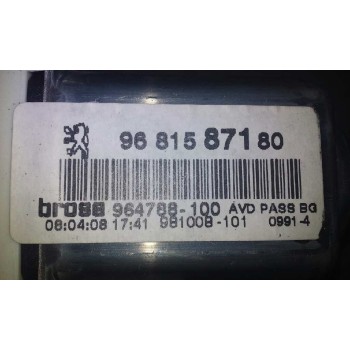 Recambio de motor elevalunas delantero derecho para peugeot 307 break/sw (s2) sw pack + referencia OEM IAM 9681587180  