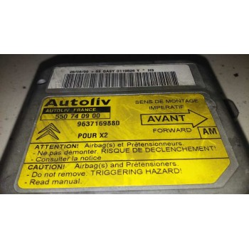 Recambio de centralita airbag para citroën xantia berlina 2.0 hdi exclusive referencia OEM IAM 9637169880 9637169880 