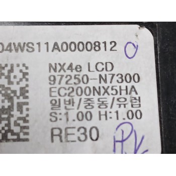 Recambio de pantalla multifuncion para hyundai tucson (nx4e, nx4a) 1.6 t-gdi referencia OEM IAM 97250N7300  