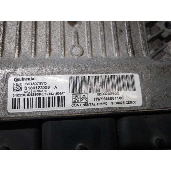 Recambio de centralita motor uce para citroën c4 lim. collection referencia OEM IAM 9666681180  