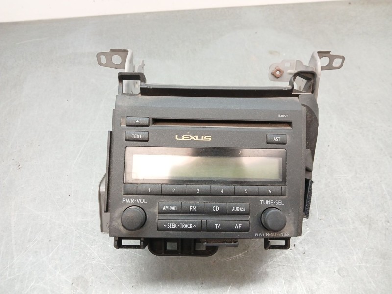 Recambio de sistema audio / radio cd para lexus ct 200h referencia OEM IAM 8612076140 NAVEGADOR 