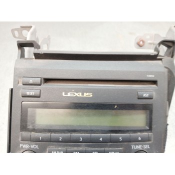Recambio de sistema audio / radio cd para lexus ct 200h referencia OEM IAM 8612076140 NAVEGADOR 