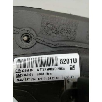 Recambio de retrovisor derecho para opel insignia berlina expression referencia OEM IAM 13320849 AZUL NO ABATIBLE 5 PINS