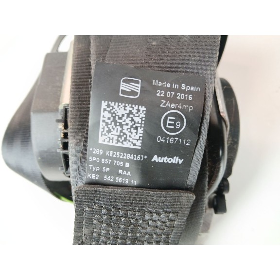 Recambio de kit airbag para seat altea xl (5p5) family referencia OEM IAM 5P0857067 2 SERIE 
